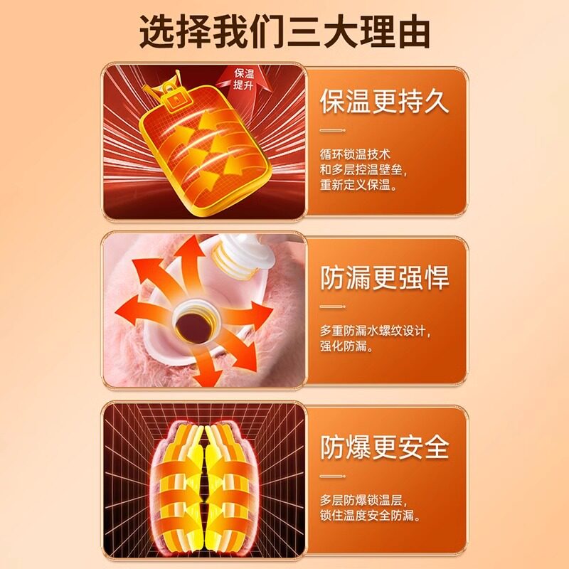热水袋注水暖肚子手宝女