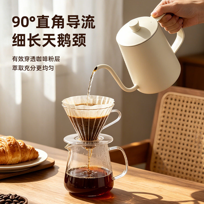 in咖啡手冲壶304细口长嘴