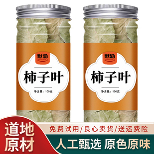 柿子叶中药材散装干货柿树叶新鲜整张霜柿叶可泡水可打柿子叶粉