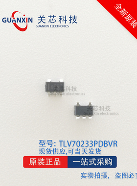 TI德州 稳压器TLV70233PDBVR TLV70233PDBV 丝印 SLH SOT-23-5