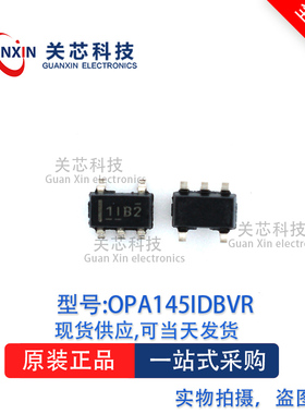 放大器OPA145IDBVR OPA145 丝印:丝印:1IB2 SOT-23-5