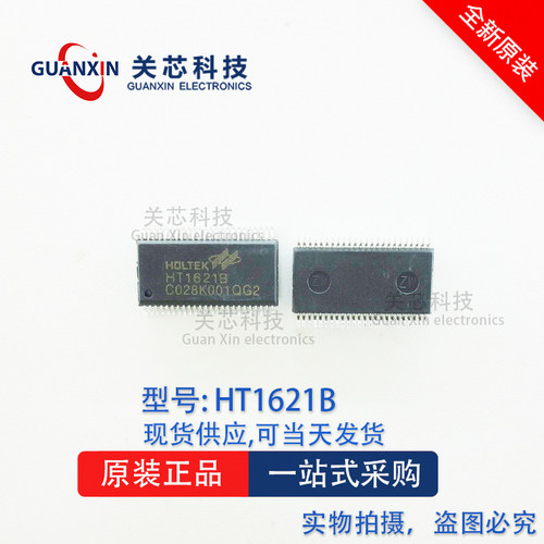全新原装 HT1621B HT1621 SSOP-48贴片 LCD驱动器 液晶芯片IC