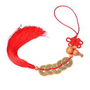 5帝钱真品挂件6帝钱铜钱串8帝五帝币七帝六帝八帝铜钱十帝铜葫芦