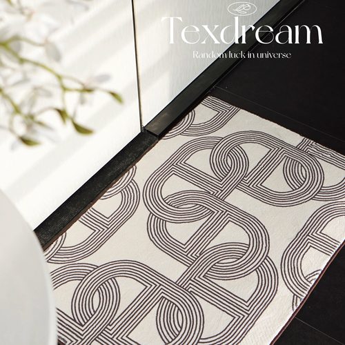 态度猪鼻环链地垫入户垫