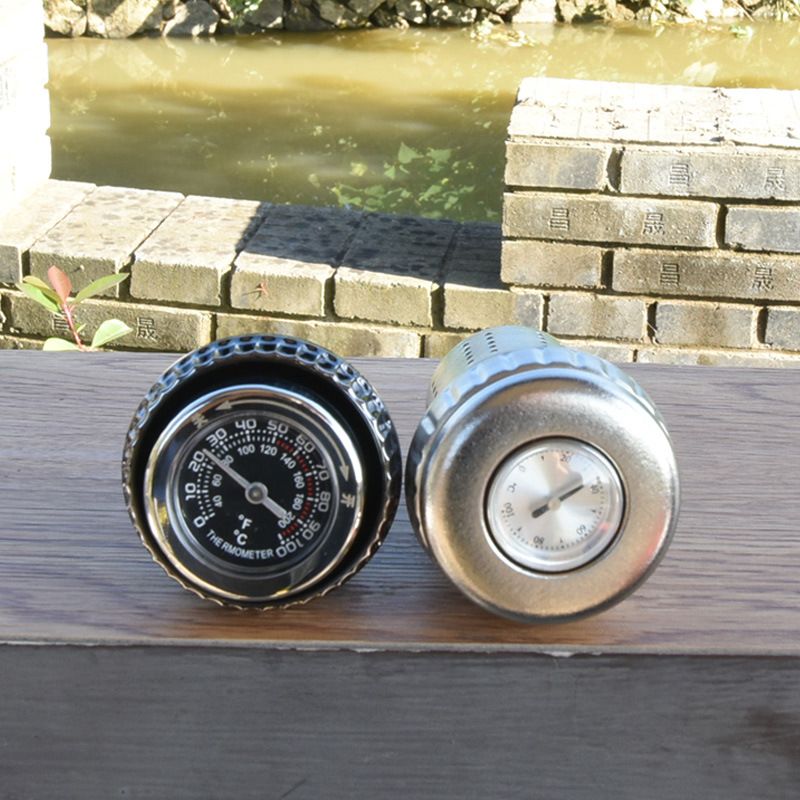 纯钛保温杯杯盖温度显示茶漏便携防漏机械水壶盖复古茶壶机械内盖