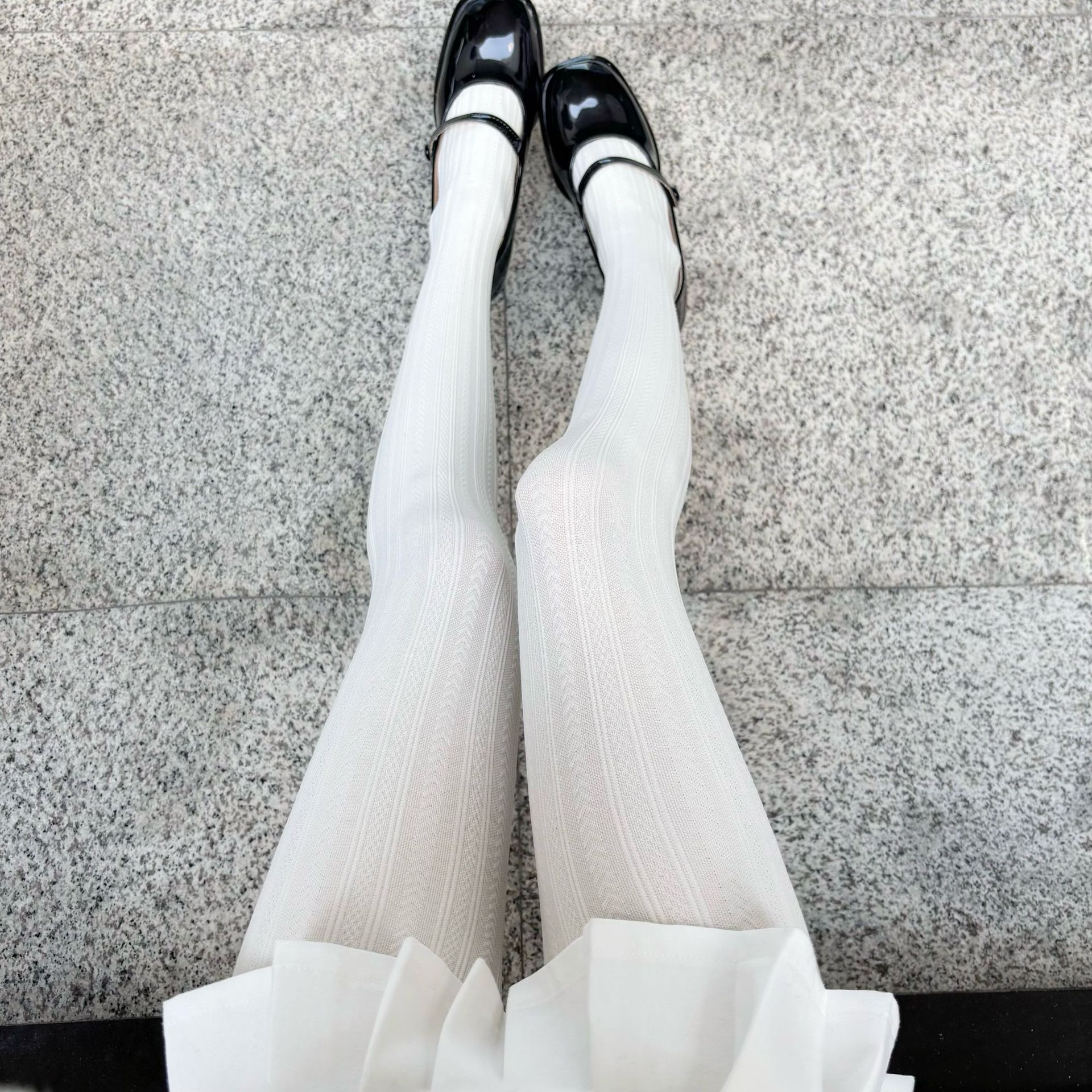 日系纯欲麦穗显瘦薄款打底连裤袜