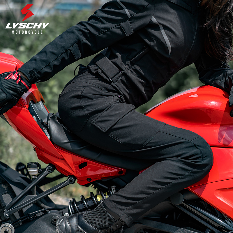 雷翅女款修身骑行裤加绒保暖