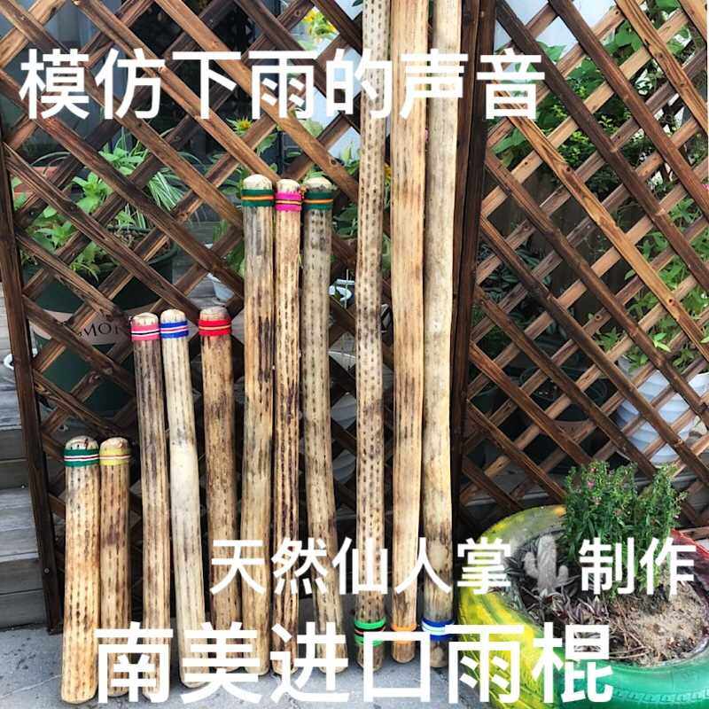 正品德国德瑞terre雨棍小众乐器仙人掌雨棍雨棒雨声筒雨声器_虎窝淘