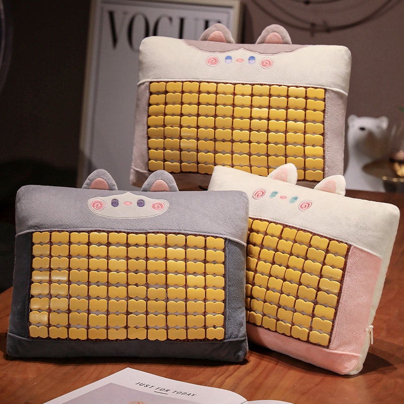 麻将席午睡枕小学生趴睡枕