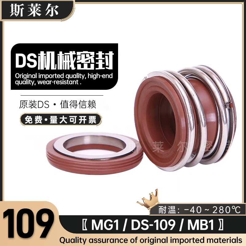 进口原装DS109机械密封16*18*20*25*30*35*40*45*50*55*60*65 SSF