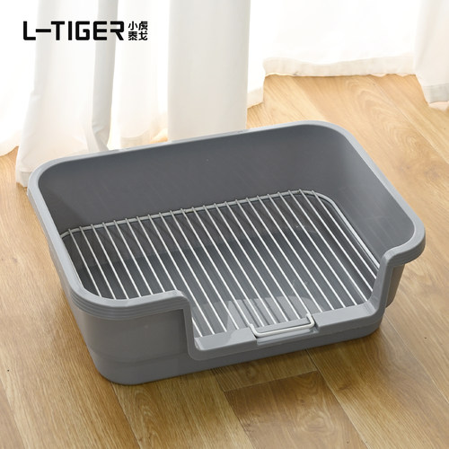 防外溅防踩屎金属架狗厕所