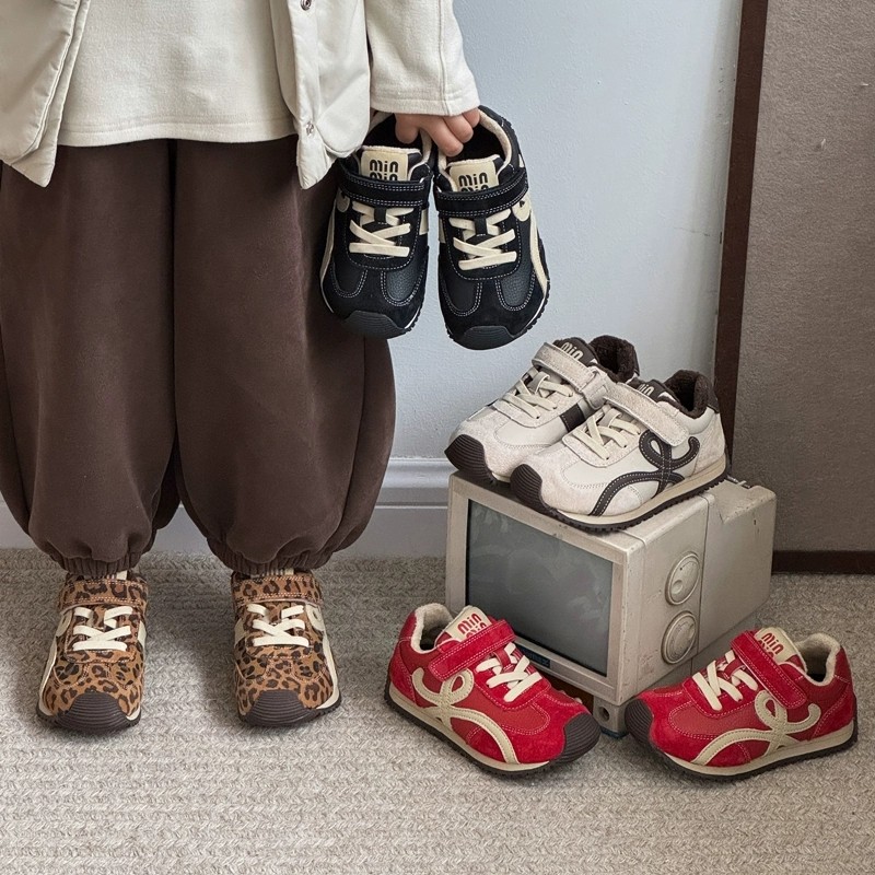 儿童加绒运动鞋2025冬新款男童真皮德训鞋魔术贴女童二棉保暖棉鞋,童鞋/婴儿鞋/亲子鞋,运动鞋,淘宝优惠券,粉丝福利购,淘宝优惠卷