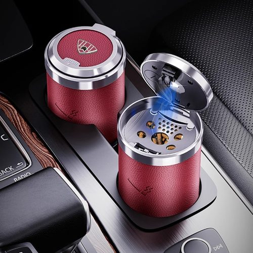 迈巴赫车载烟灰缸自动开盖防飞灰