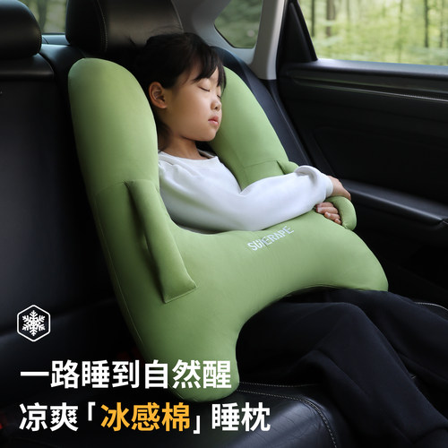 车上抱枕睡枕儿童车载睡觉神器