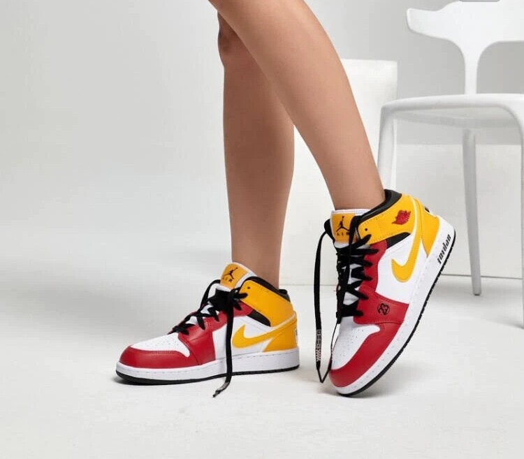 Nike/耐克AIR Jordan 1 大童高帮篮球舒适运动休闲板鞋DJ0336-067