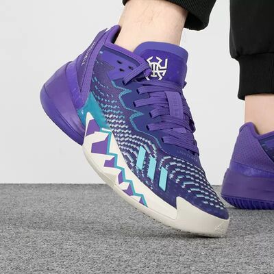 Adidas/阿迪达斯D.O.N. Issue 4男子运动休闲实战篮球鞋HR0710
