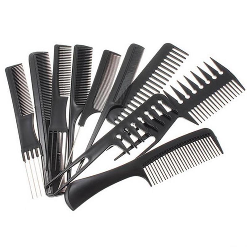 Beauty tools hair comb 10 sets Foreign trade Combs Makeup co