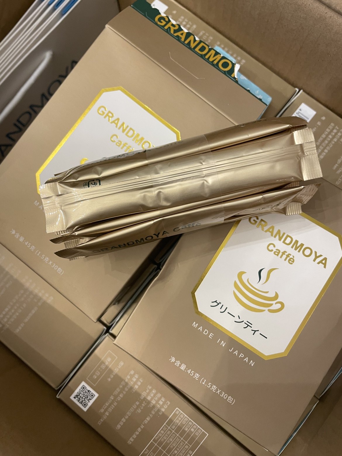 巨晴绿茶咖啡15支半盒散装尝鲜价