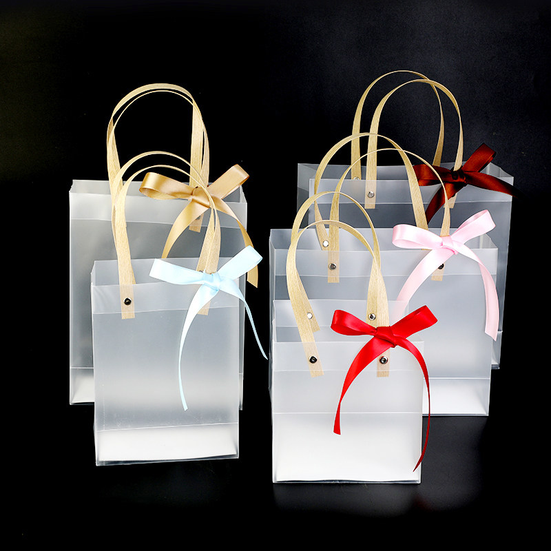 圣诞节pvc网红结婚喜糖包装袋