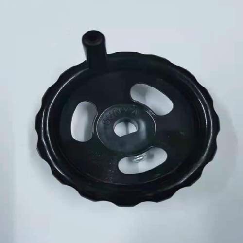 道闸电机手摇炳/手轮/道闸机手摇抦 停电手摇轮 通用手摇把 黑色