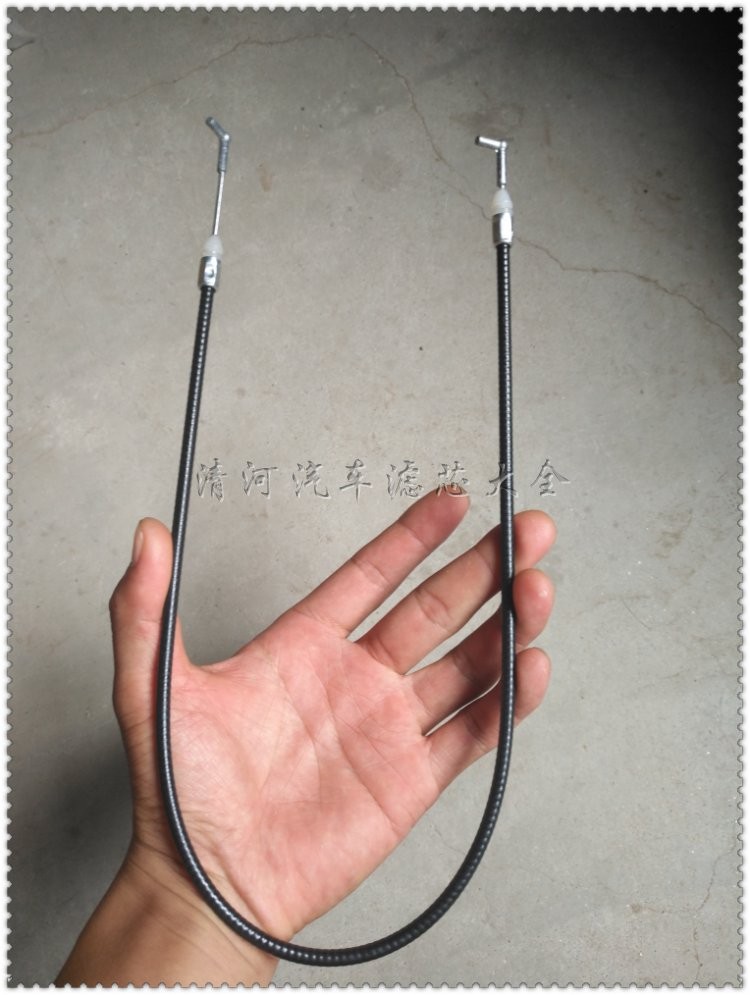 适配哈飞中意 松花江中意前门内扣手拉线 开车门内把手拉线配件