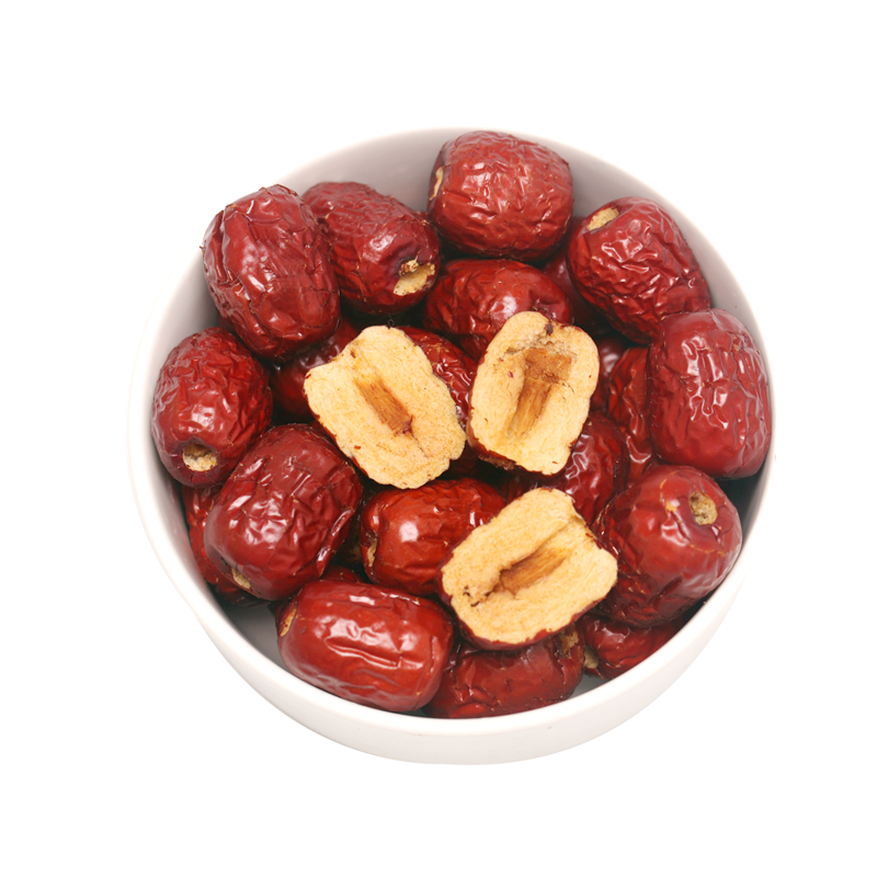 新疆若羌灰棗去核5斤無(wú)核大紅棗空心小棗打豆?jié){零食煮粥無(wú)核紅棗