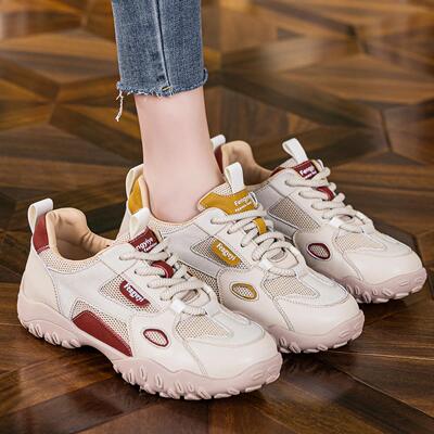 老爹鞋女厚底百搭德训鞋