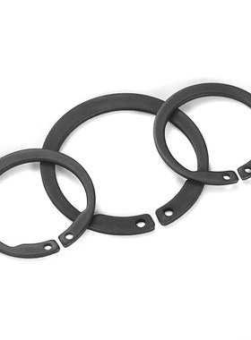 M1408/AV反向轴n用弹性挡圈内卡簧C型挡圈开口卡环65锰钢8-10