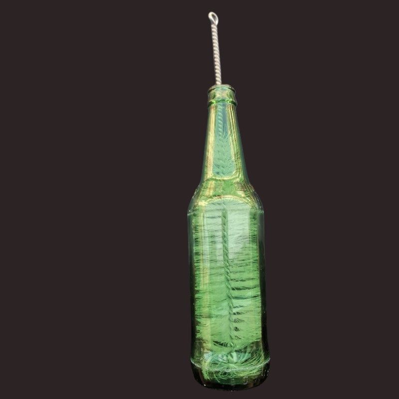 红酒玻璃瓶清洁刷 毛p刷工具刷瓶子刷 加长柄硬家用尼龙刷啤酒刷图片