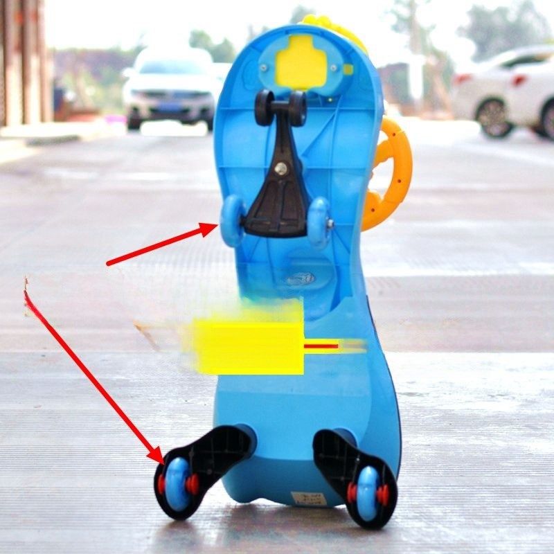 儿童扭扭汽车配件轴承车轮儿童牛牛汽车溜溜球汽车前轮后轮静X音