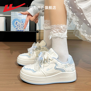 回力板鞋女2026年春季新款百搭厚底增高休闲运动鞋学生小白鞋女鞋