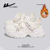 女内增高运动鞋 回力女鞋 2026新款 显脚小厚底小白鞋 老爹鞋 女款