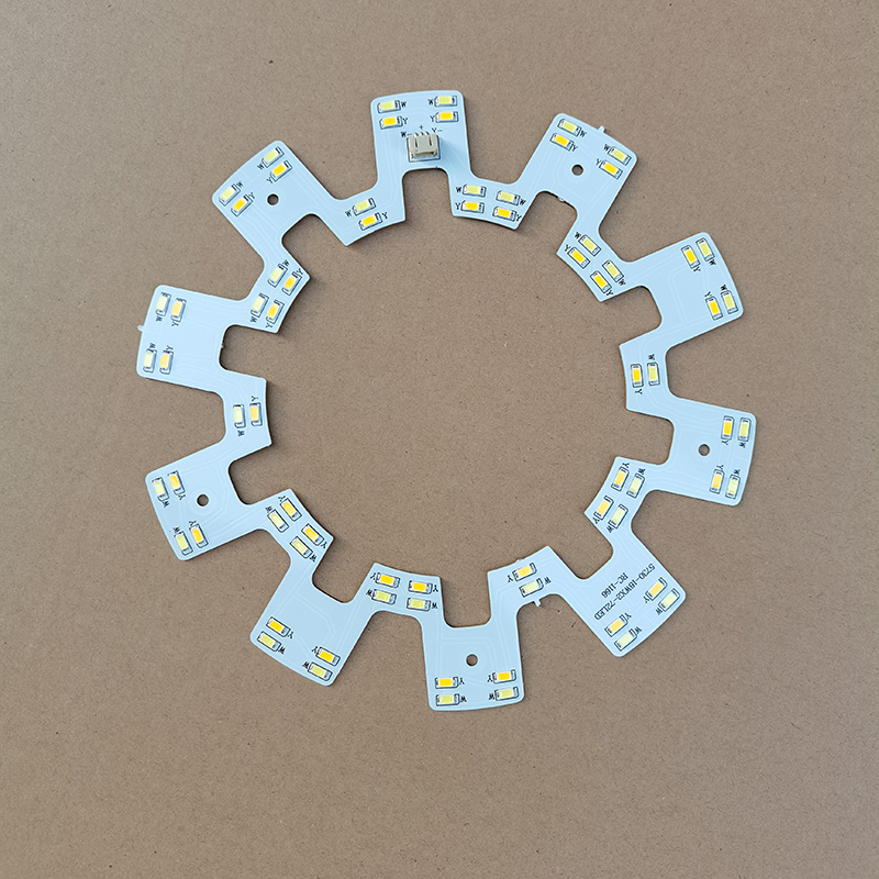 LED吸顶灯灯芯三色变光替换光源