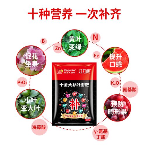 金正大十全大补10元素叶面肥水溶肥补氨基酸海藻酸抗逆膨果增产