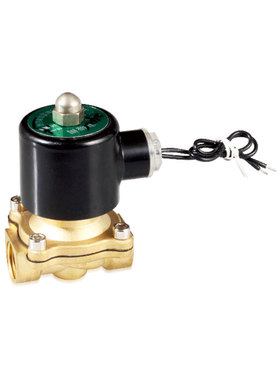 铸铁法兰电磁阀 ZCS/DF水阀dn100管道控制开关常闭电磁阀开关220V