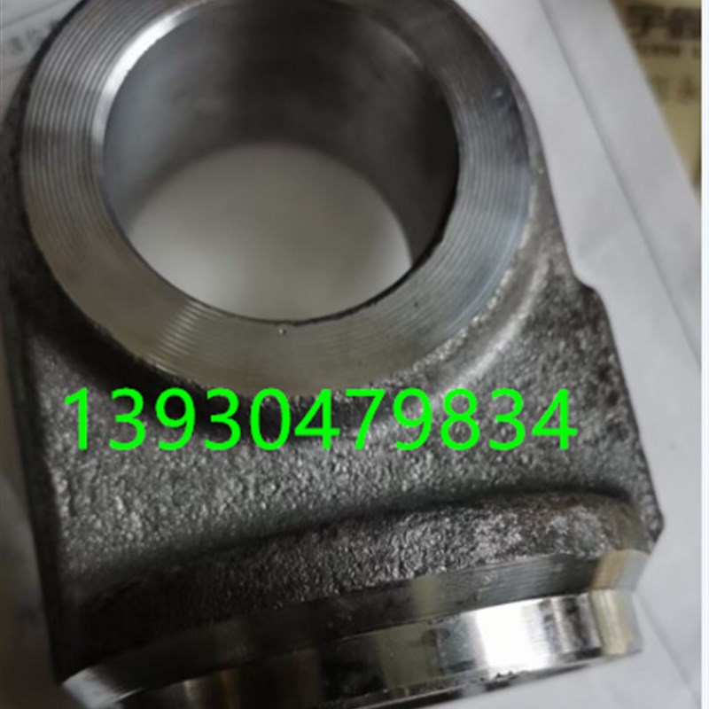 液压油缸锻打缸底63o铸钢80耳环一体锻件油缸配件焊接缸底100轴承