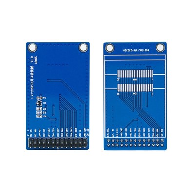1.8寸液晶1.77寸TFT液晶屏裸屏驱动ST7735 焊接20pin 8位并口