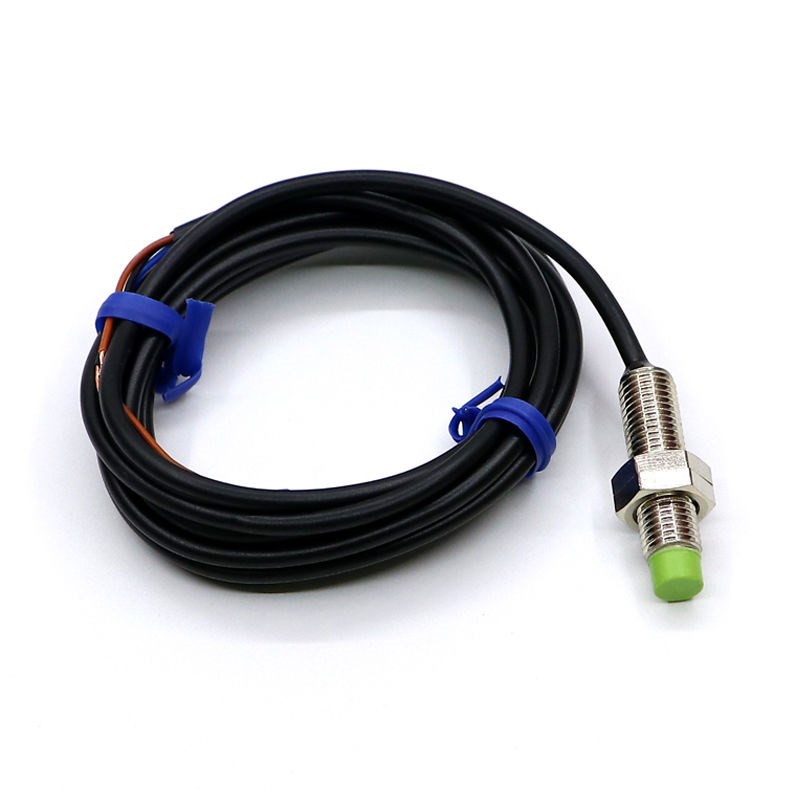 M8电感式接近开关PR08-2DN三线NPN常开 感应距离2MM传感器1Z2v24V