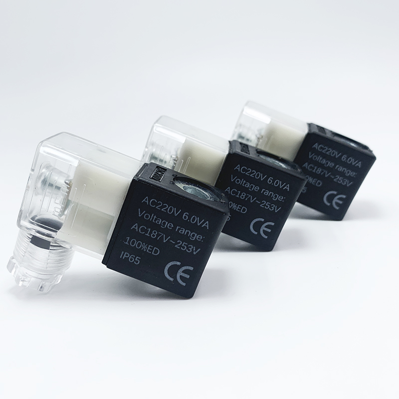 气动电磁控制阀4V210 4V310电磁阀线圈AC22I0V线圈DC24V 3V310气