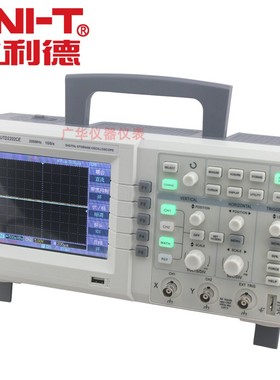 彩屏 优利德示波器 200MHz 双通道2  UTD2202CE  1GSa