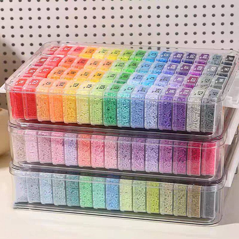 迷你拼豆mard221色系2.6mm高品质豆融合豆智趣玩具桌面送儿童玩具