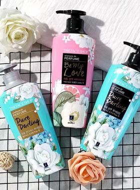 The Face Shop菲诗小铺香氛洗发水梦中邂逅玫瑰蓬松清洁持久留香