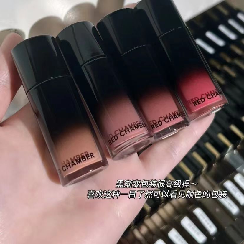 REDCHAMBER/rc朱栈多用液持色深语别众赶赴春树膏液体口红唇釉