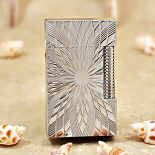 KW卡尔威登朗声打火机花火凌纹高档送男士男友生日礼物礼盒装