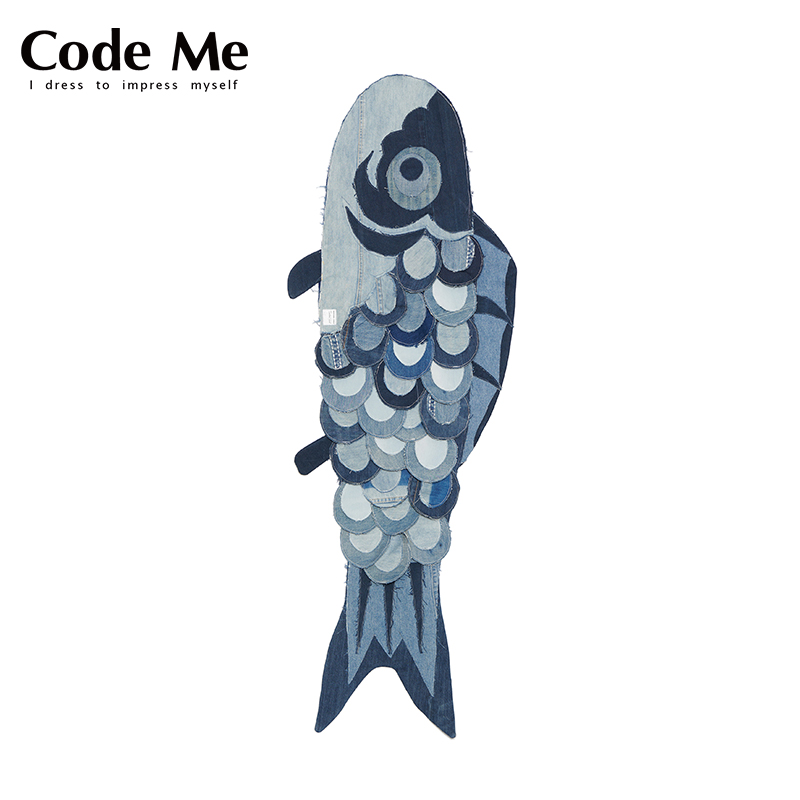 鲤鱼旗个性时尚服装装饰品