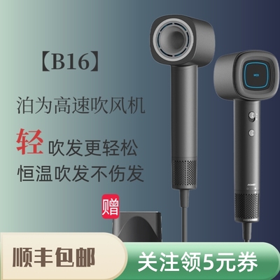 Bowei泊为B16高速电吹风机负离子护发静音速干大功率大风力吹风筒