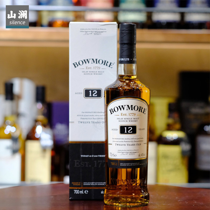 分享装bowmore波摩12年威士忌18年双雪莉桶传奇小瓶迷你15分享瓶