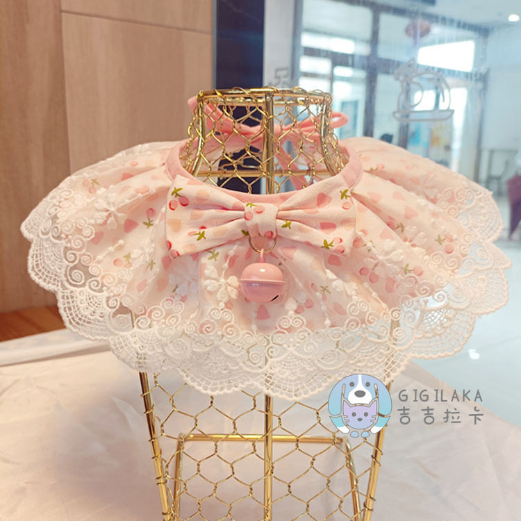 一件代发宠物围脖猫咪夏