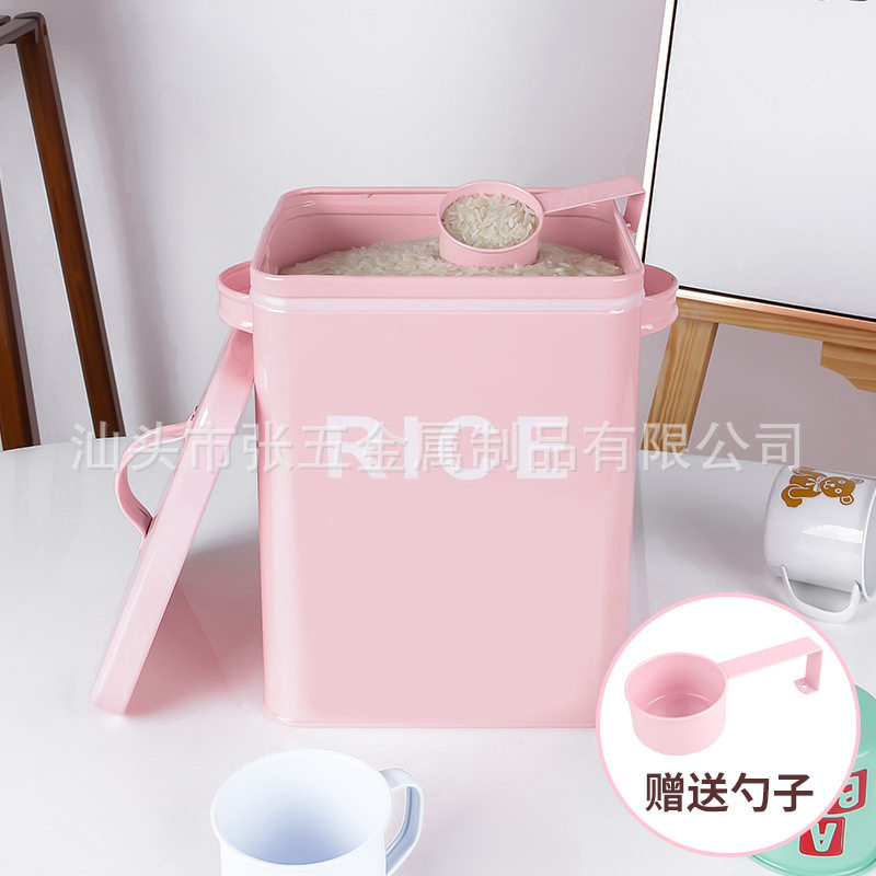 厂家现货金属铁皮收纳桶