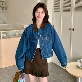 春季牛仔外套女短款春装2026年新款今年流行爆款超火小个子高级感